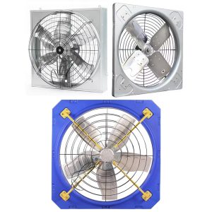 Ventilatore di scarico per stalla di bestiame, ventilazione a sospensione