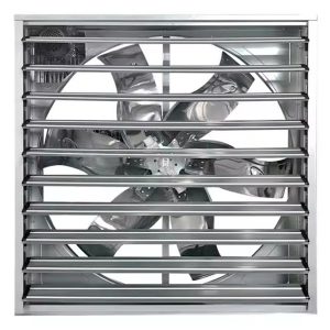 Ventilatore zincato a pressione negativa per la deodorizzazione degli allevamenti suini